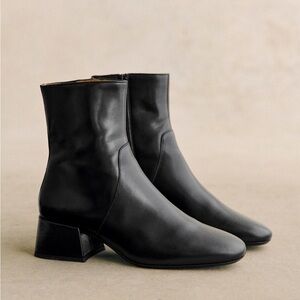 SEZANE Paulette Low Boots | Women’s Size 37 / 6.5
